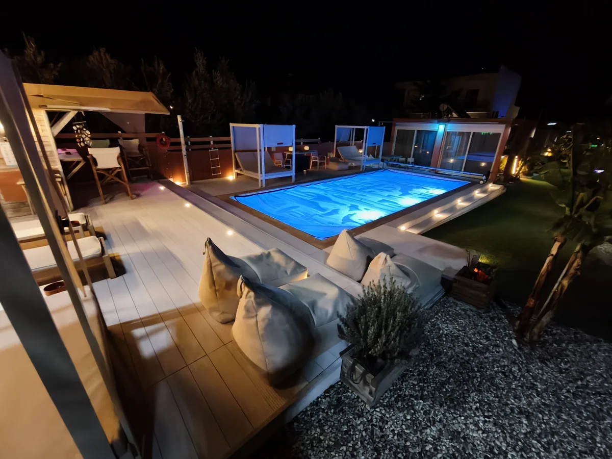 Modular Bungalows With Heated Pool Artemis Greece