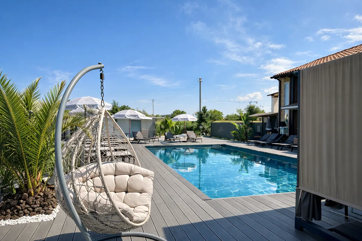RESIDENCE MESTRE VENEZIA Baco con Piscina