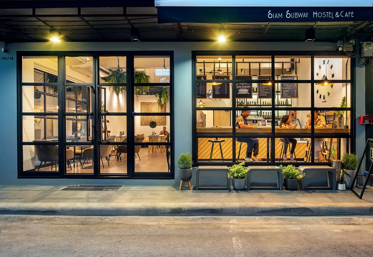 Siam Subway Hostel and Café bangkok